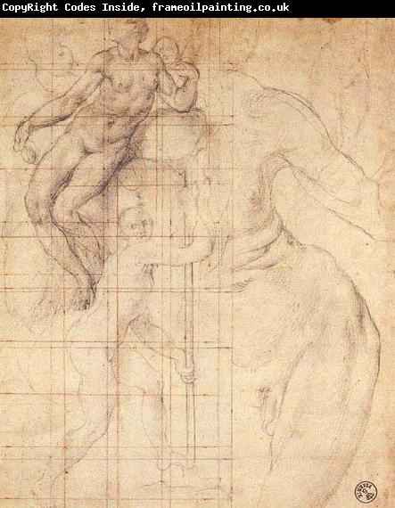 Pontormo, Jacopo Adam and Eve at Work